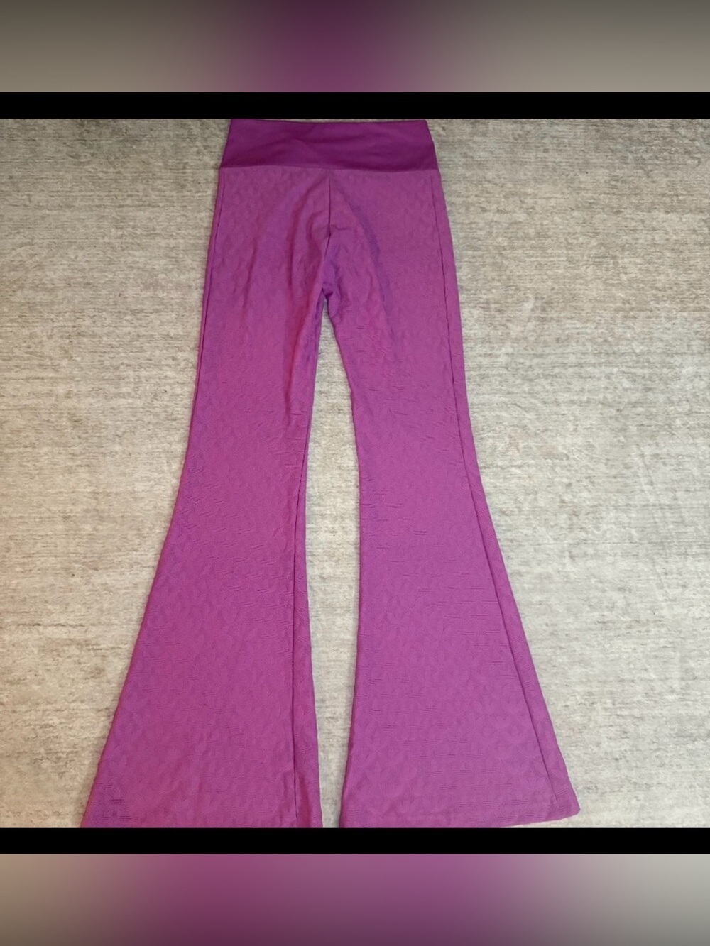 Adidas Originals Lace Flare Leggings Lilac S